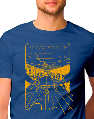 Sport Canvas Flowstate Road Bound Classic Fit Unisex T-Shirt