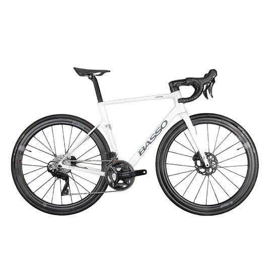 Basso Venta R 105 Di2 Attaque Carbon 45 (White)