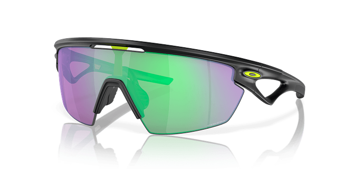 Oakley Sphaera Sport Sunglasses (Prizm Road Jade/Matte Black)