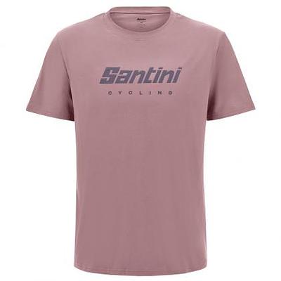 Santini Branded Unisex Casual T-Shirt (Pink)