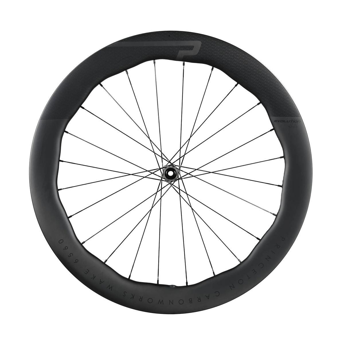 Princeton Carbonworks Wake 6560 Evolution Carbon Tubeless Ready Disc Brake Wheel - Shimano (Matt/Black)