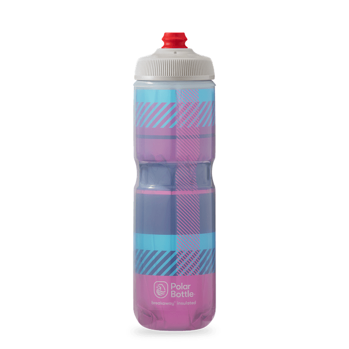 Polar Tartan Bottle (Pink/Navy)