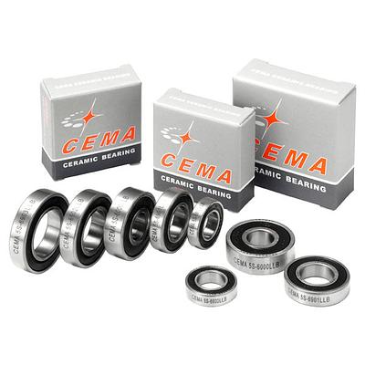 Cema 17287 Double Sealed ABEC5 Bearing (Silver)