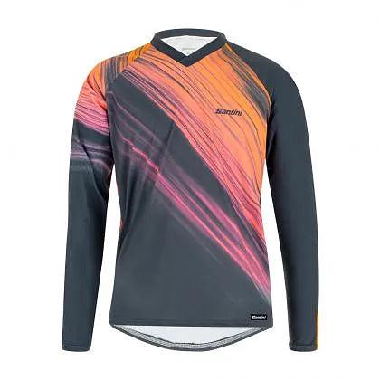Santini Sasso MTB Mens Cycling Jersey (Red)