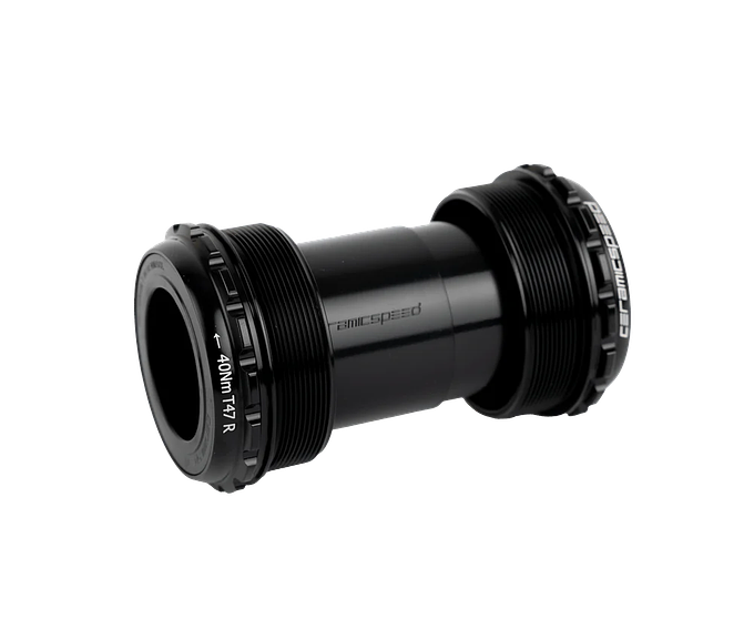 Ceramicspeed T47/68 SRAM DUB Road BB Alpha Bottom Bracket (Black)