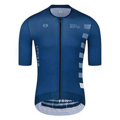 Monton Friday II Men's Cycling Jersey (Blue/Grey)