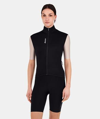 Santini Magic Unisex Cycling Rain Vest (Black)