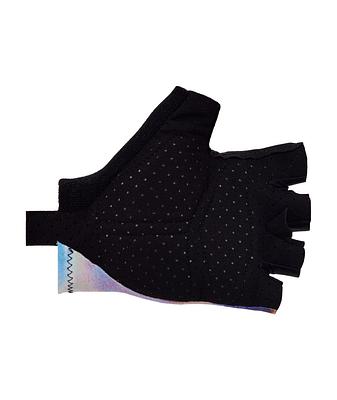 Santini TDF Arrivee Montmartre Unisex Cycling Gloves (Blue)
