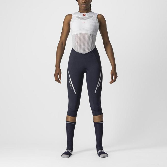 Castelli Velocissima 3 Womens Cycling Knicker (Savile Blue/Silver)