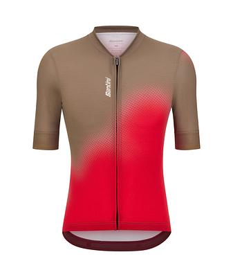 Santini Spot Unisex Cycling Jersey (Rashberry)