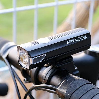Cateye AMPP 400S and NANO 60 Combo Light (Black)