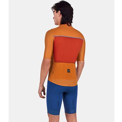 Santini Ready To Ride Unisex Wind Cycling Vest (Rust)