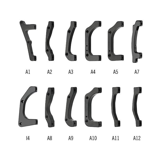 Tektro Rear I.S Adapter - IO W/ Mount Bolts