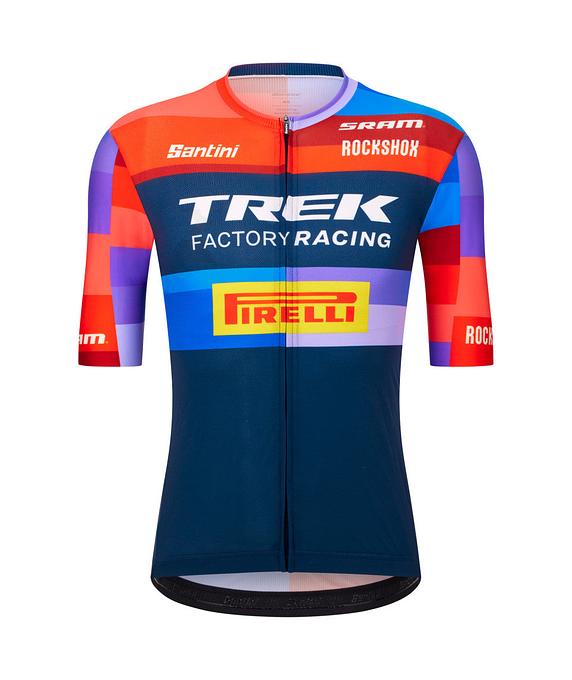 Santini Trek Factory Racing Unisex Cycling Jersey (Print)