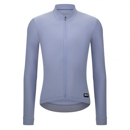 Santini Ready To Ride Unisex Long Sleeve Cycling Jersey (Light Blue)