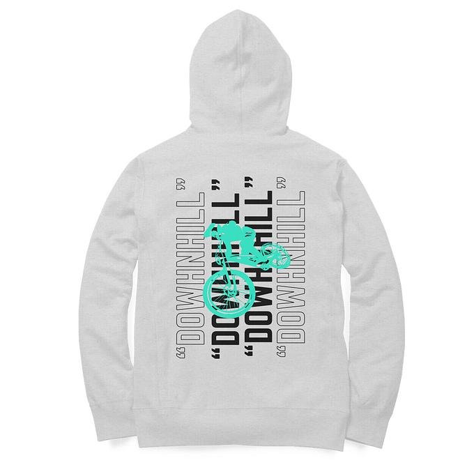 Sport Canvas Downhill Regular Fit Unisex Hoodie