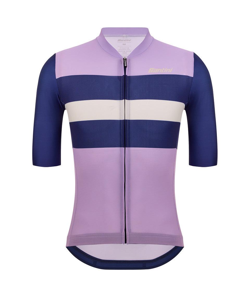 Santini Bengal Unisex Cycling Jersey (Navy Blue)