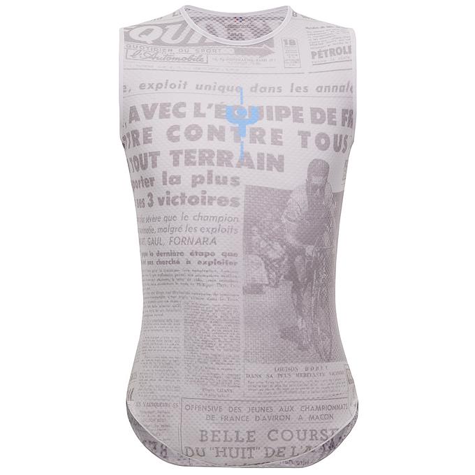 Santini Maillot Jaune Mount Ventoux Men's Cycling Baselayer (Print)