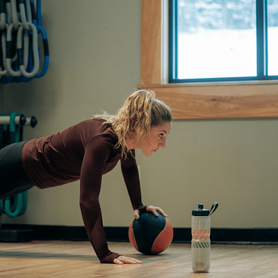Polar Sport Contendr Bottle (Charcoal/Silver)