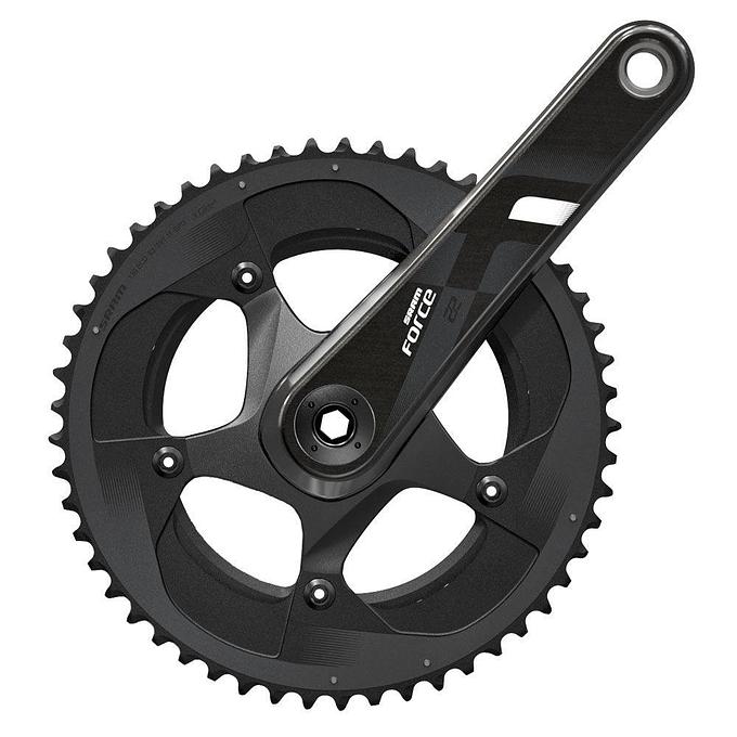 SRAM Force 22 FC-FRC-2X11-A1 Pressfit Crankset (Black)