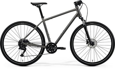 Merida Crossway 100 (Silk Warm Slate Grey/Black)