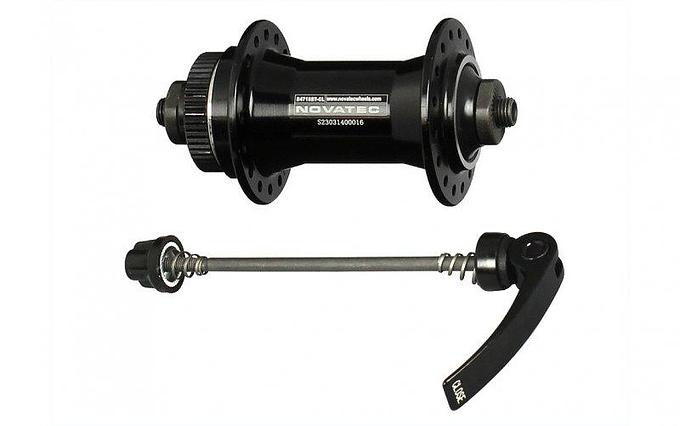 Novatec D471TSBTCL Disc Brake Front Hub (Black)