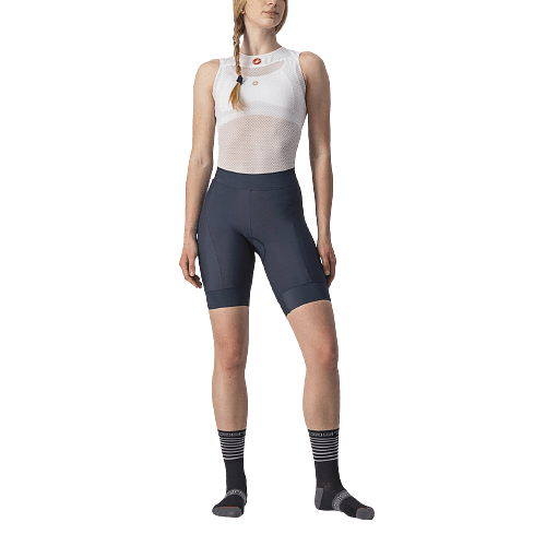 Castelli Prima Women's Cycling Shorts (Savile Blue/Brilliant Pink)