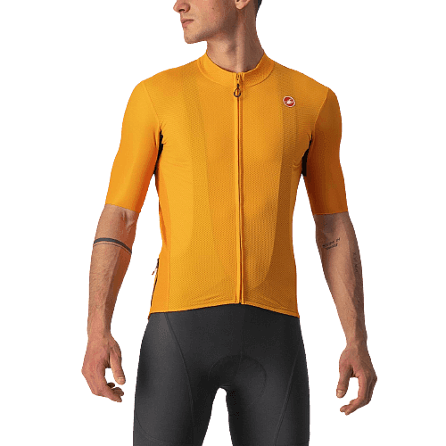 Castelli Endurance Elite Mens Cycling Jersey (Pop Orange)