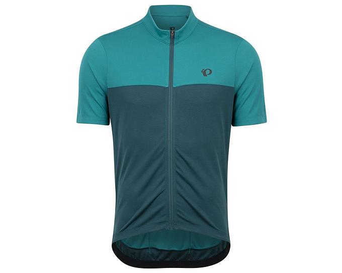 Pearl Izumi Quest Men's Cycling Jersey (Dark Spruce/Gulf Teal)