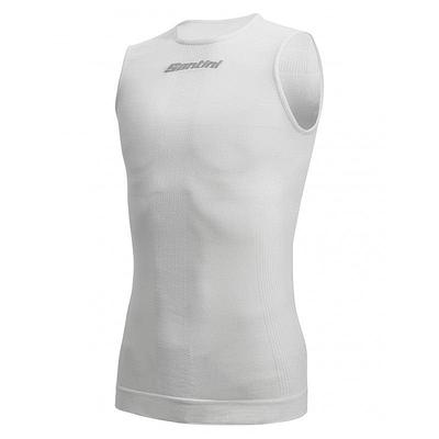 Santini Rete Mens Cycling Baselayer (White)