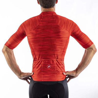 Castelli Climber's 3.0 Mens Cycling Jersey (Fiery Red)