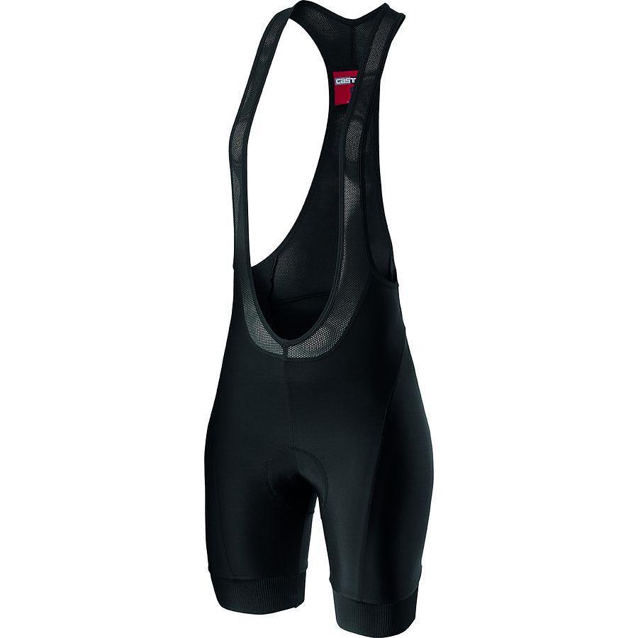 Castelli Prima Women's Cycling Bibshorts (Black/Dark Gray)