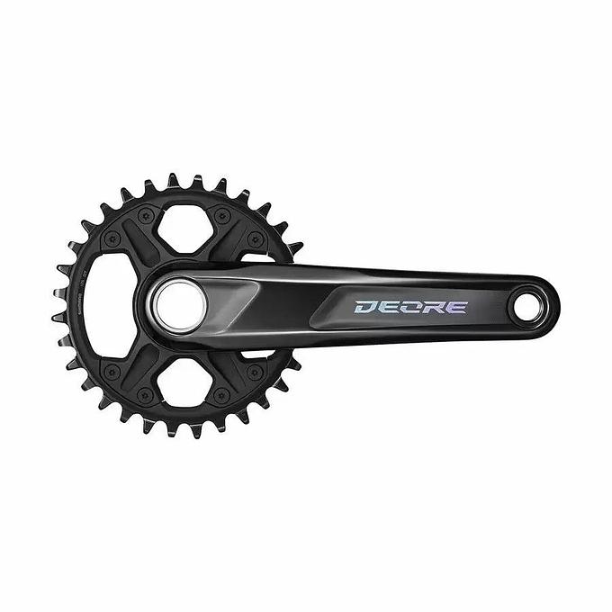 Shimano Deore FC-M6120-1 Pressfit Crankset (Black)