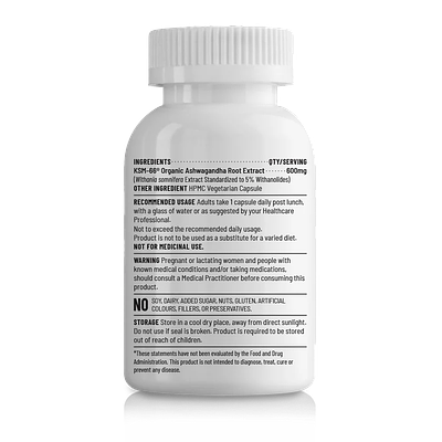 Unived KSM 66 Capsules (Ashwagandha)