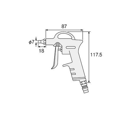 Hozan Z-395 Air Dust Gun