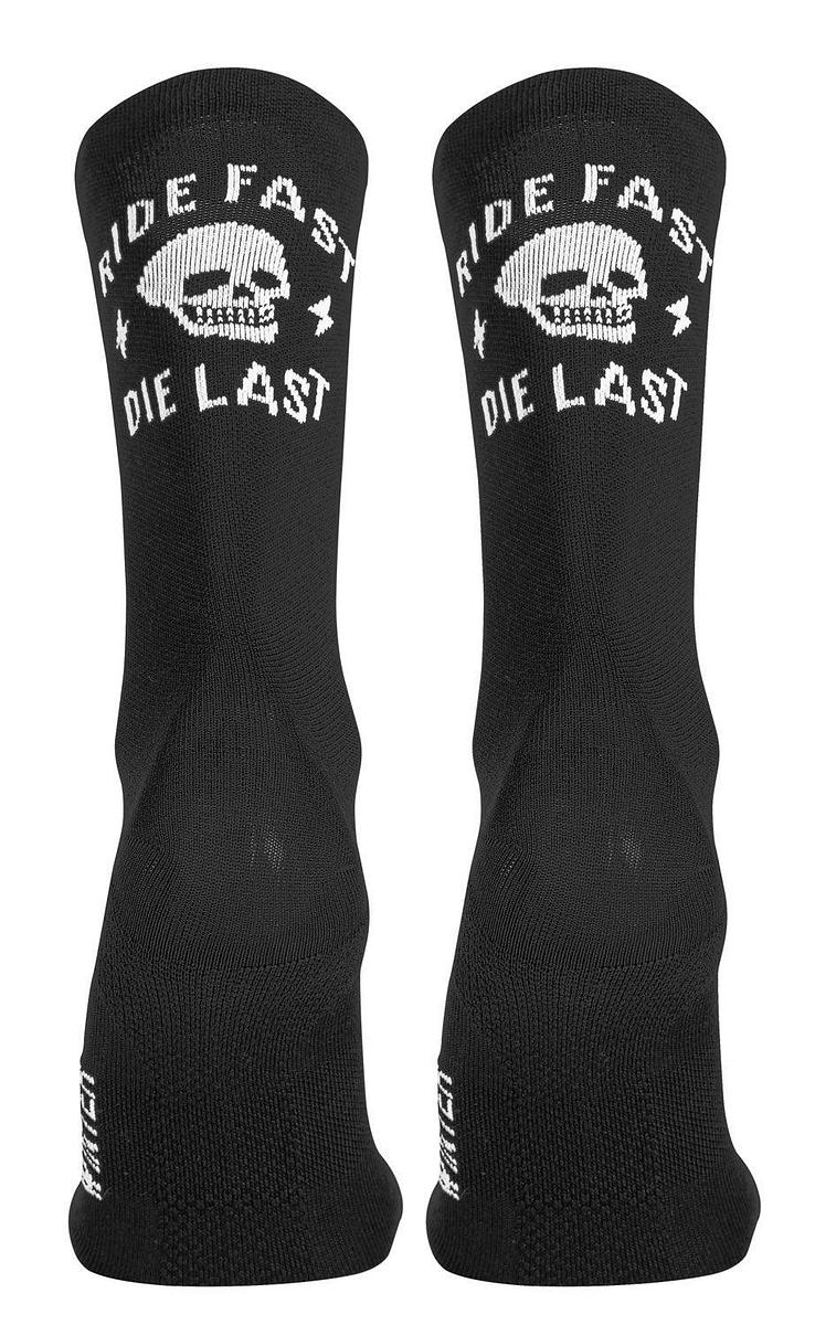 Northwave Ride Fast Die Last Unisex Cycling Socks (Black)