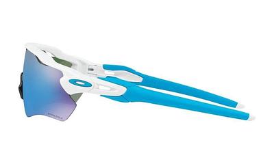 Oakley Radar EV Path Sport Sunglasses (Prizm Sapphire/Polished White)