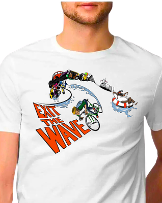 Sport Canvas Exit The Wave Classic Fit Unisex T-Shirt