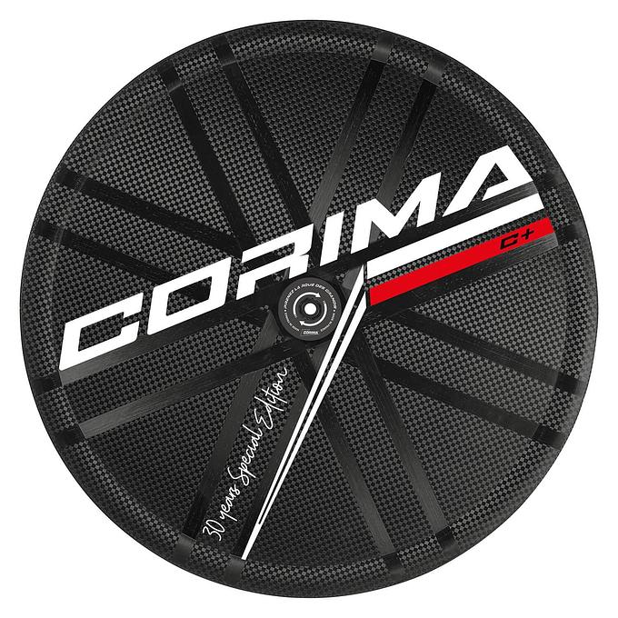 Corima Disc C+ WS Carbon Disc Brake Wheel - Shimano/Sram (Black/White Decals)