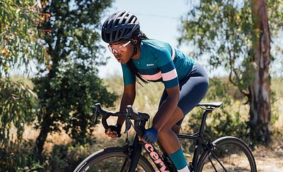 Santini Ecosleek Bengal Women's Cycling Jersey (Granatina)
