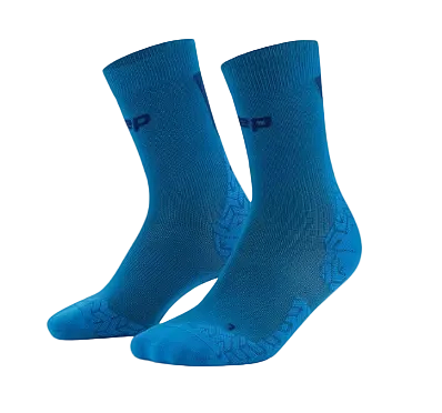 CEP Compression Core Run Ultralight 4.0 Women's Compression Socks (Blue/Dark Blue)