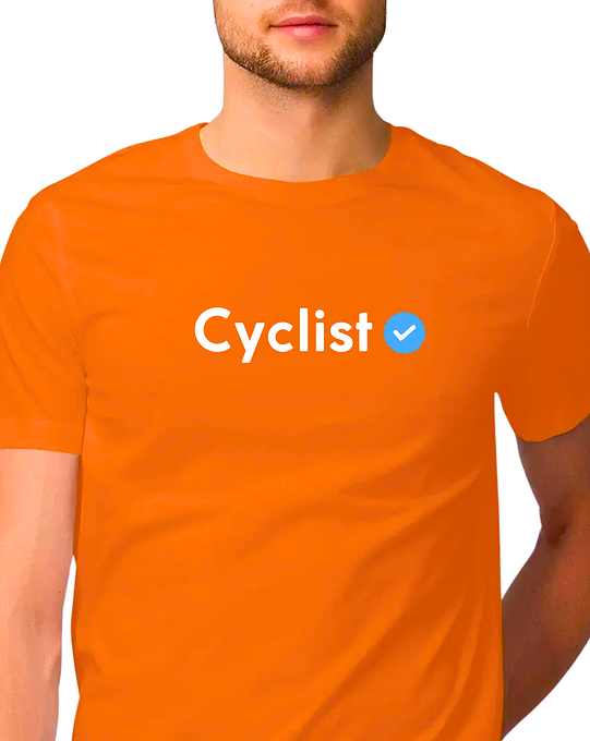 Sport Canvas Verified Cyclist Classic Fit Unisex T-Shirt