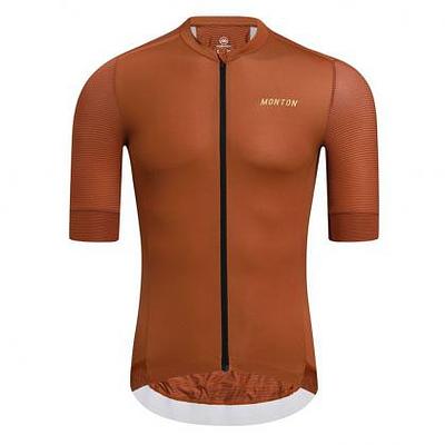 Monton Urban Plus Traveler Men's Cycling Jersey (Caramel)