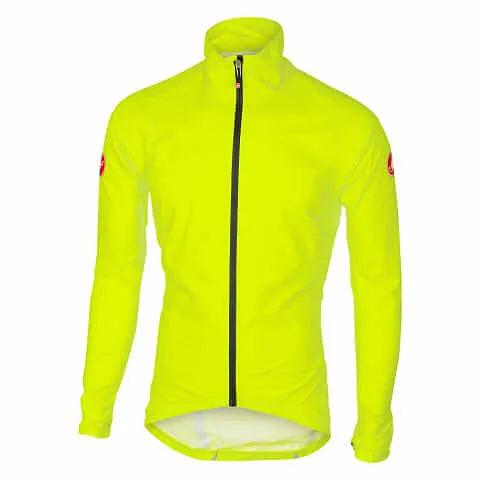 Castelli Emergency Rain Jacket (Yellow Fluo)