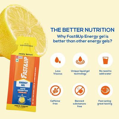 Fast&Up Energy Gel (Zesty Lemon)