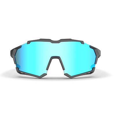 Magicshine Versatile Photchromic Sport Sunglasses (Blue/Black)