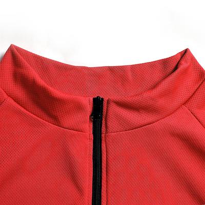 Nuckily MG043 Mens Cycling Jersey (Red)