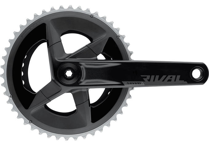 SRAM Rival FC-RIV-D1 Dub Crankset (Black)