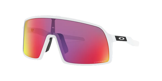 Oakley Sutro S (Prizm Road Lenses,  Matte White Frame)