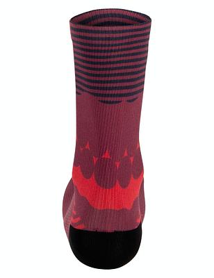 Santini Optic Unisex Cycling Socks (Red)